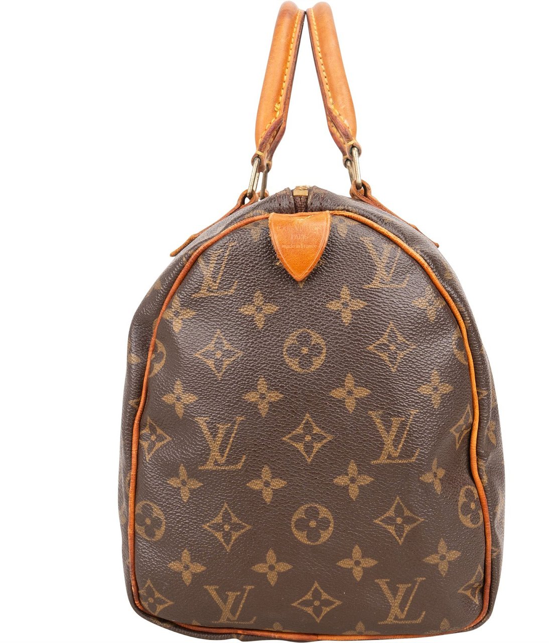 Louis Vuitton Louis Vuitton Monogram Canvas Speedy 30 Handbag Bruin