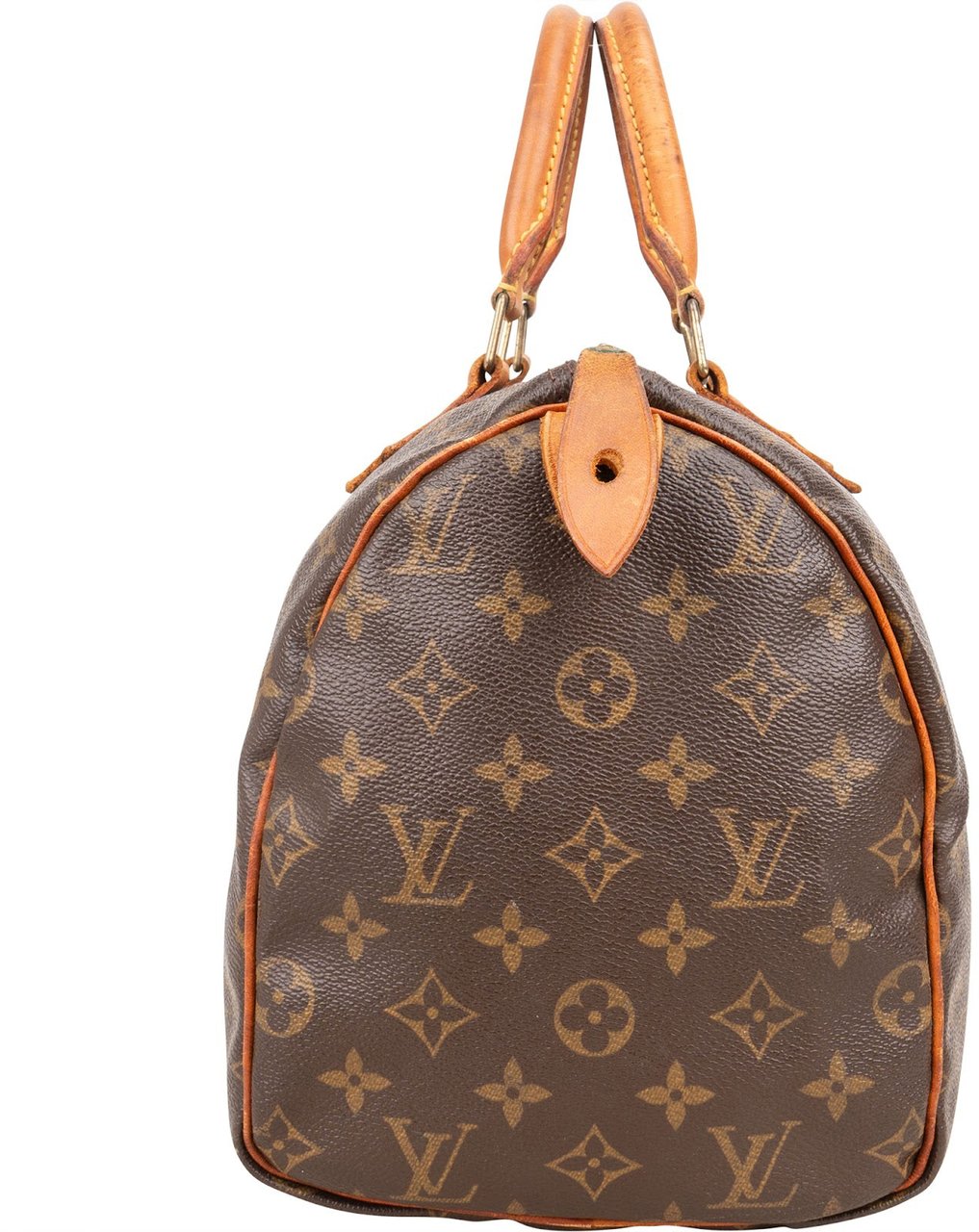 Louis Vuitton Louis Vuitton Monogram Canvas Speedy 30 Handbag Bruin