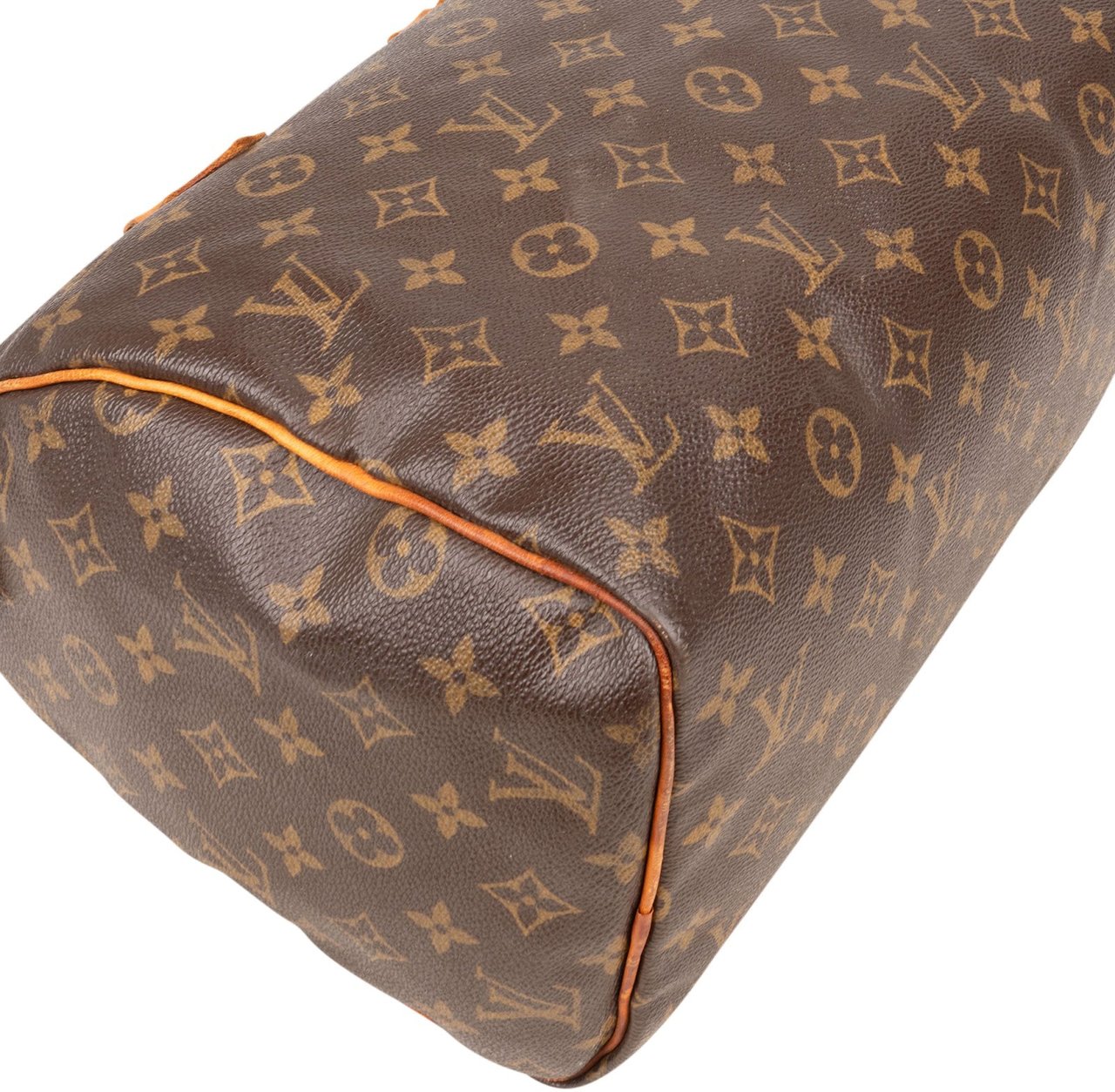 Louis Vuitton Louis Vuitton Monogram Canvas Speedy 30 Handbag Bruin
