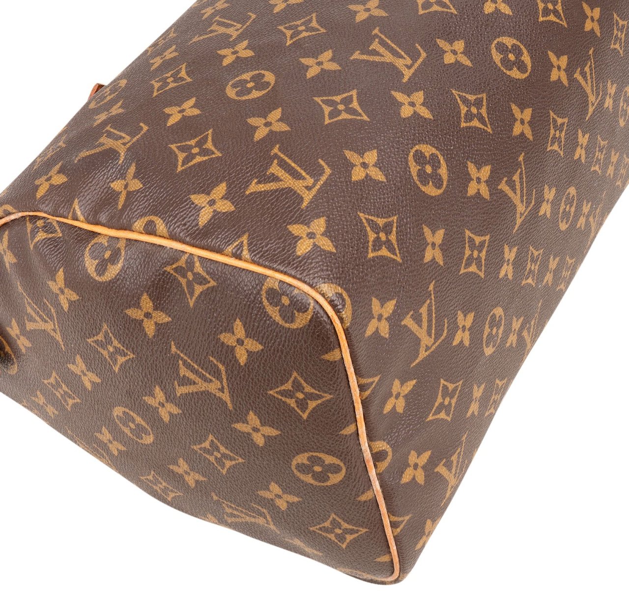 Louis Vuitton Louis Vuitton Monogram Canvas Speedy 30 Handbag Bruin