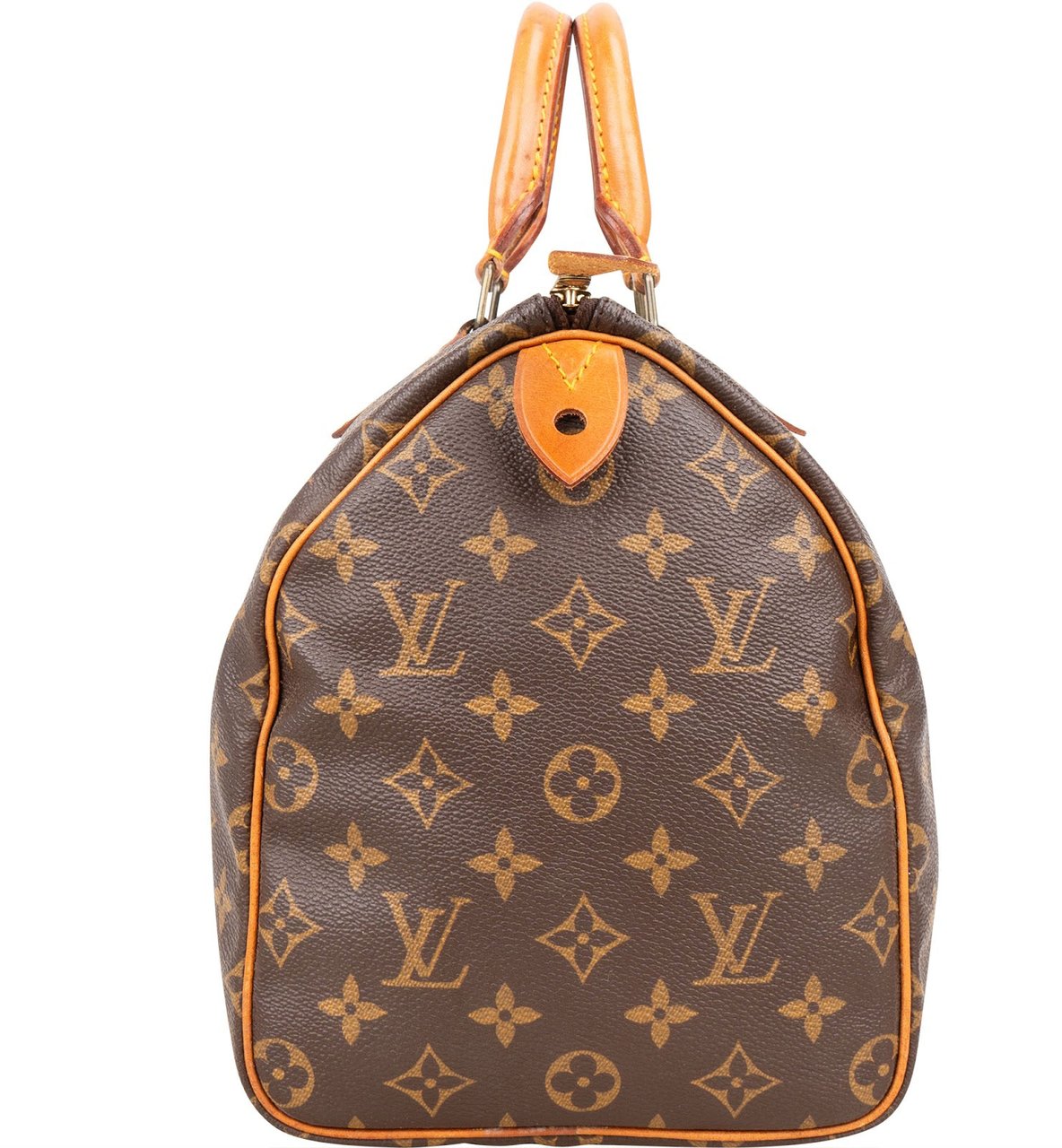 Louis Vuitton Louis Vuitton Monogram Canvas Speedy 30 Handbag Bruin
