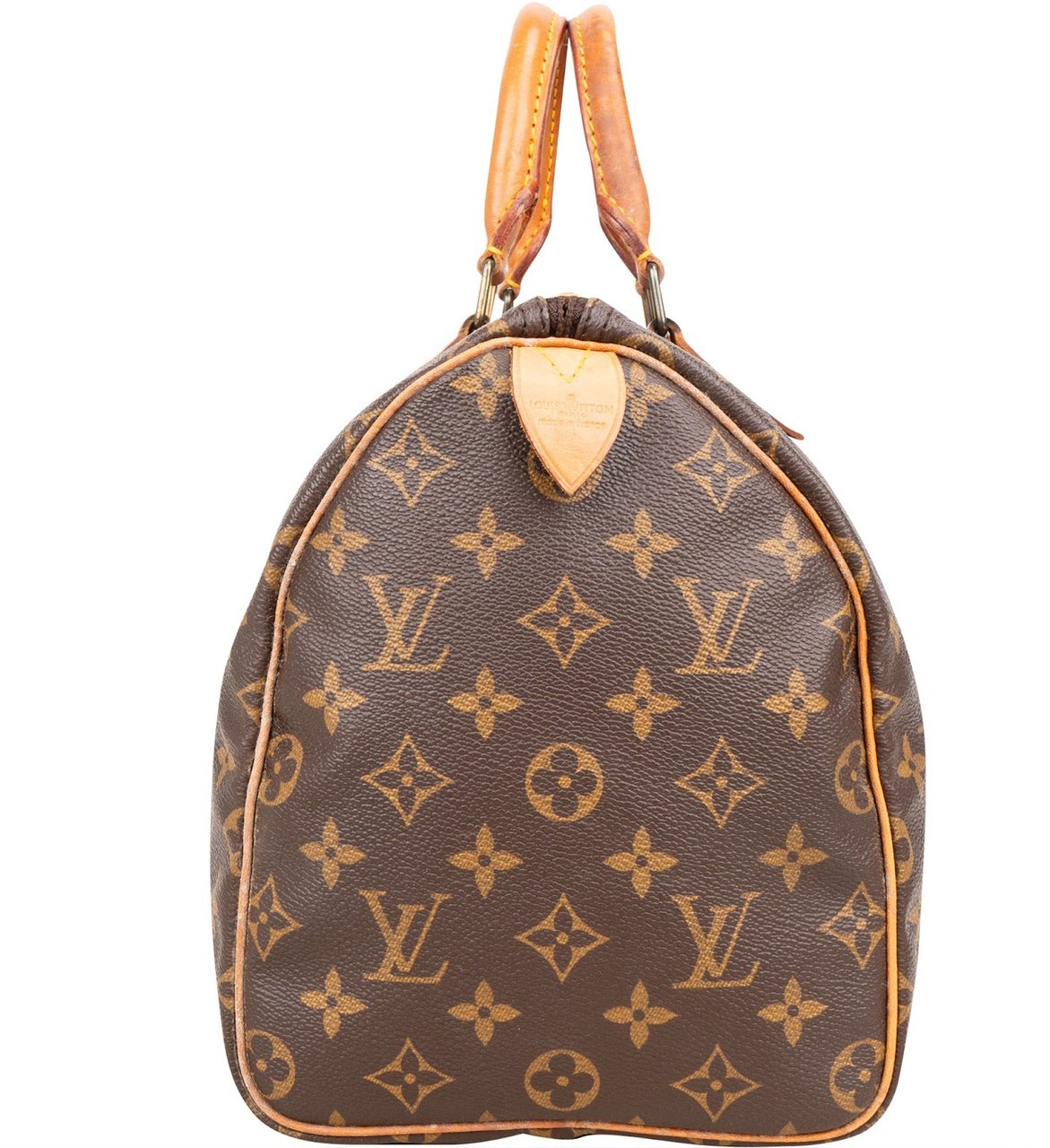 Louis Vuitton Louis Vuitton Monogram Canvas Speedy 30 Handbag Bruin