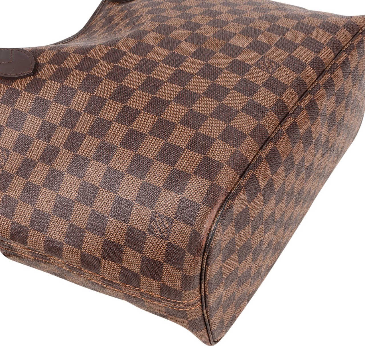 Louis Vuitton Louis Vuitton Monogram Damier Ebene Neverfull MM Shoulder Bag Bruin