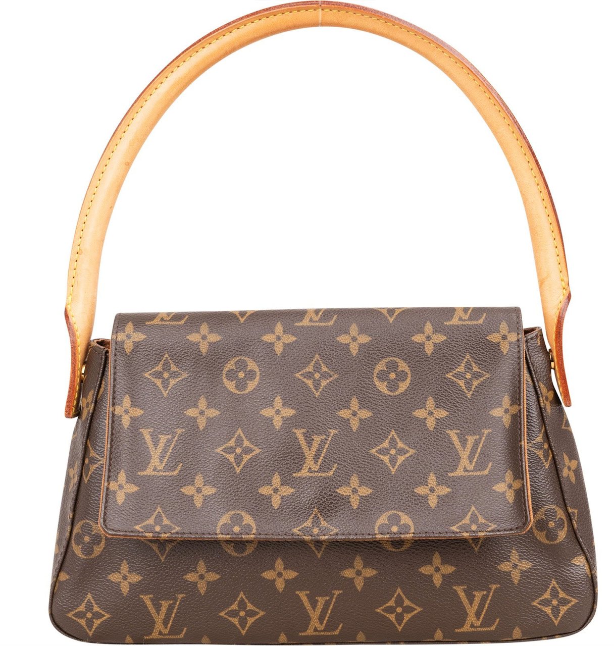 Louis Vuitton Louis Vuitton Monogram Canvas Mini Looping Shoulder Bag Bruin