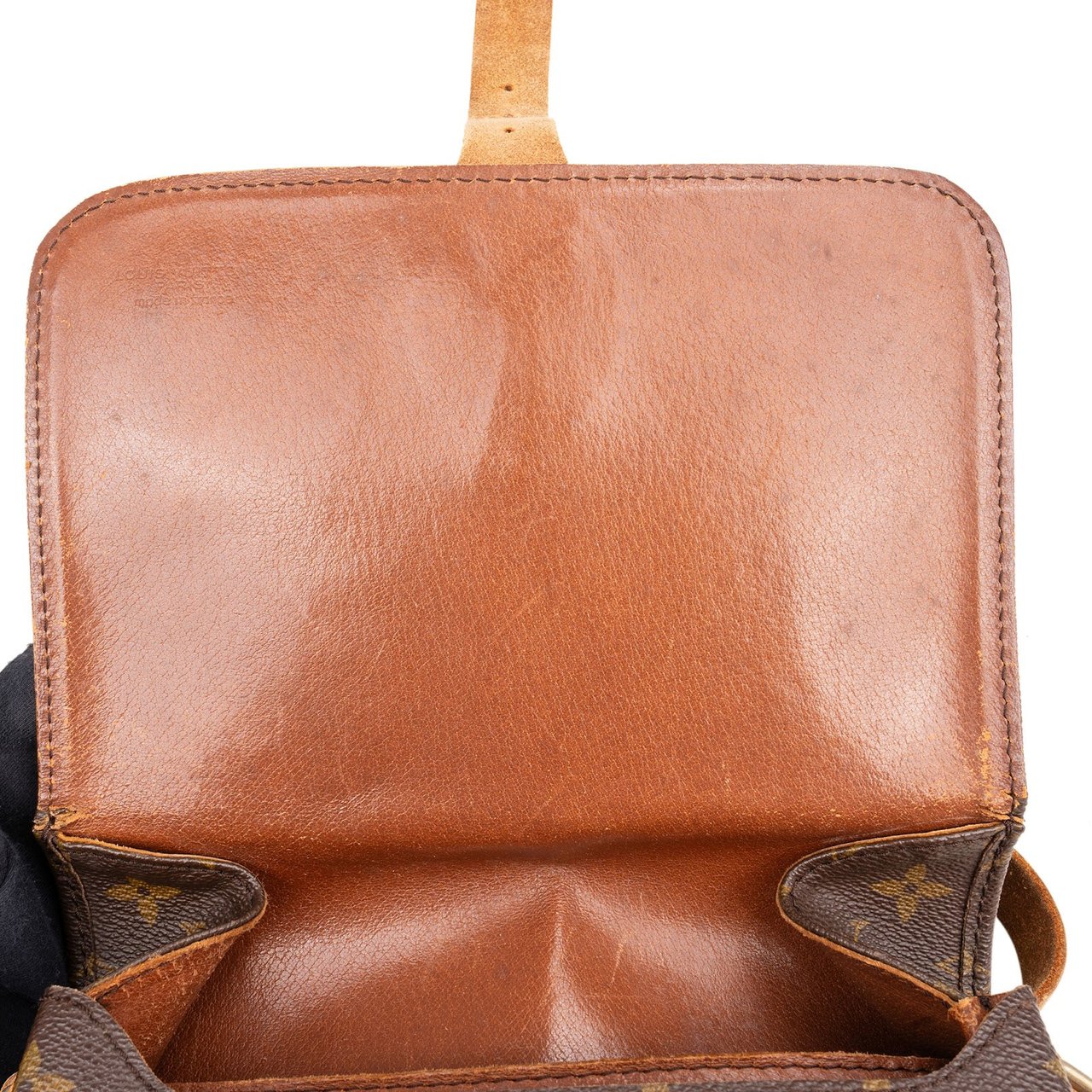 Louis Vuitton Louis Vuitton Monogram Canvas Cartouchiere MM Crossbody Bag Bruin