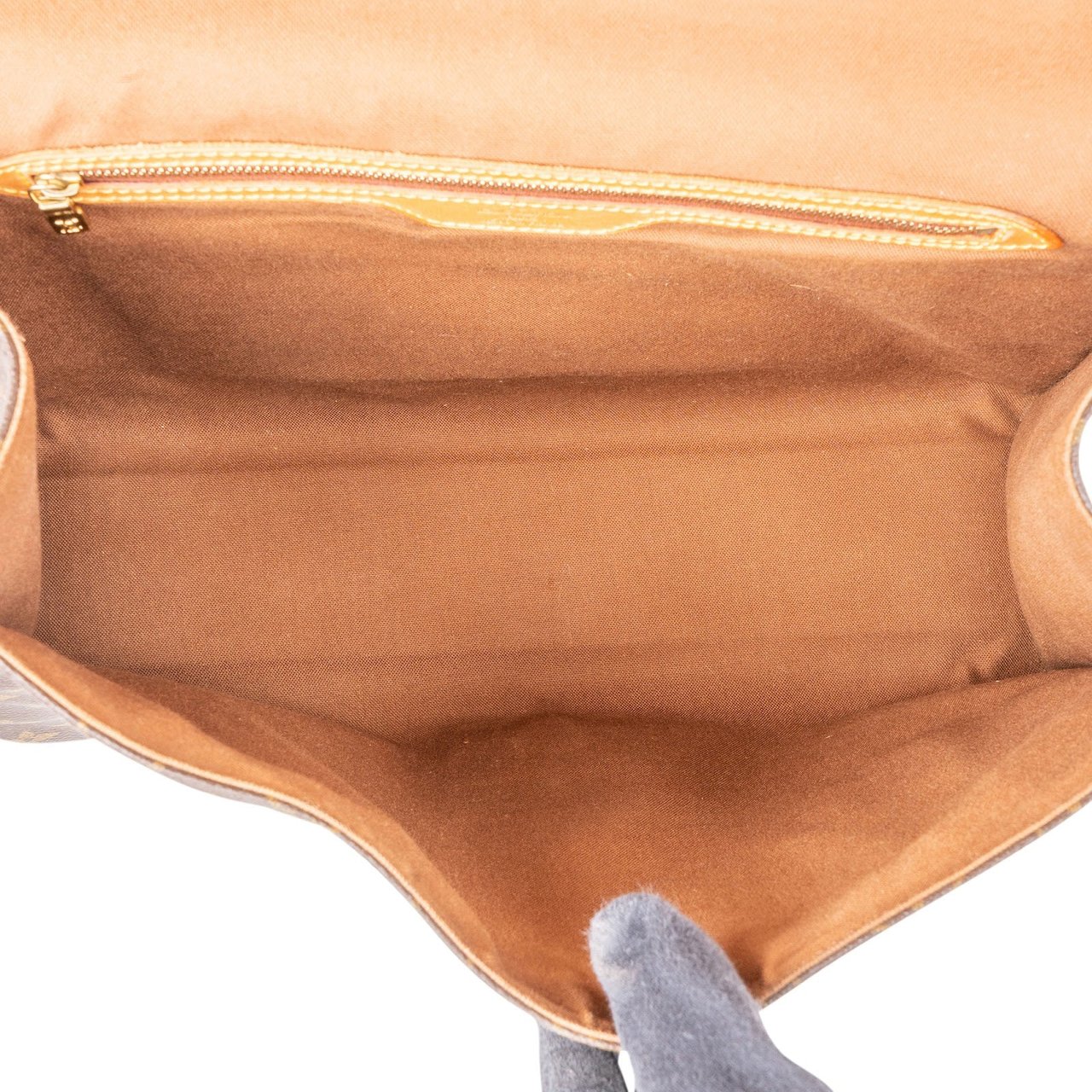 Louis Vuitton Monogram Canvas Bel Air Briefcase Handbag Bruin
