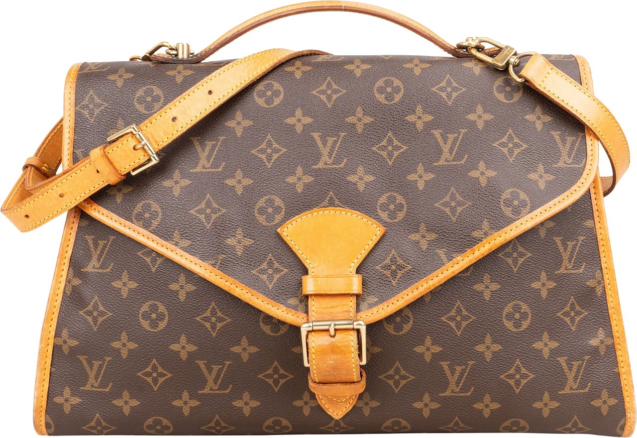 Louis Vuitton Louis Vuitton Monogram Canvas Bel Air Briefcase Handbag Bruin