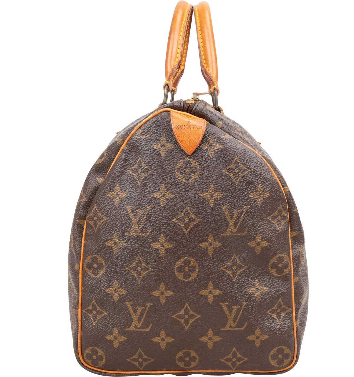 Louis Vuitton Louis Vuitton Monogram Canvas Speedy 35 Handbag Bruin