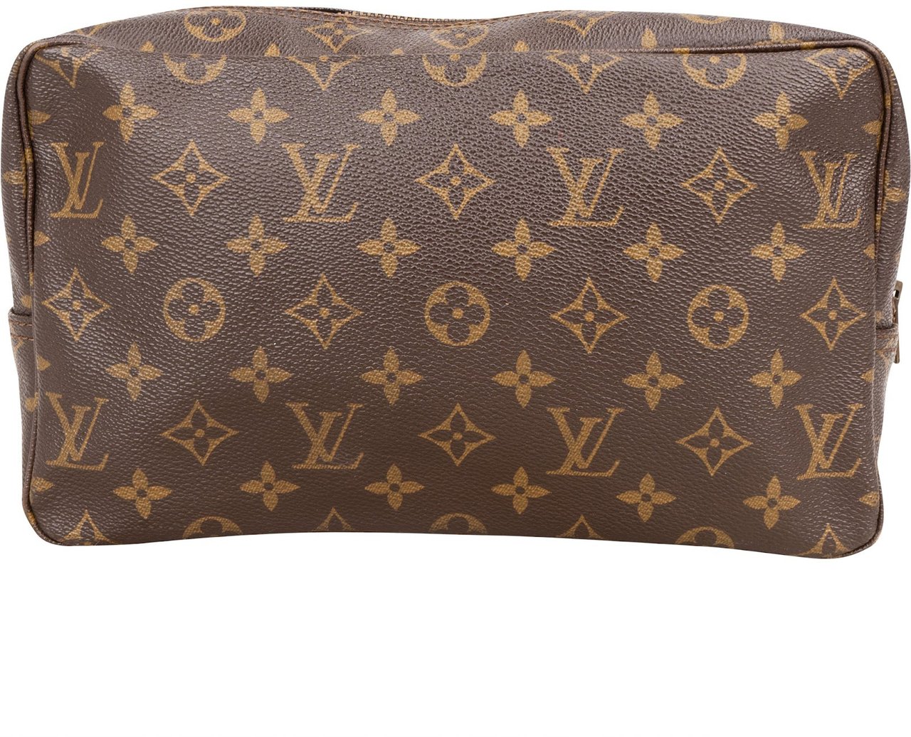 Louis Vuitton Louis Vuitton Monogram Canvas Trousse Toilette 28 Clutch Bruin
