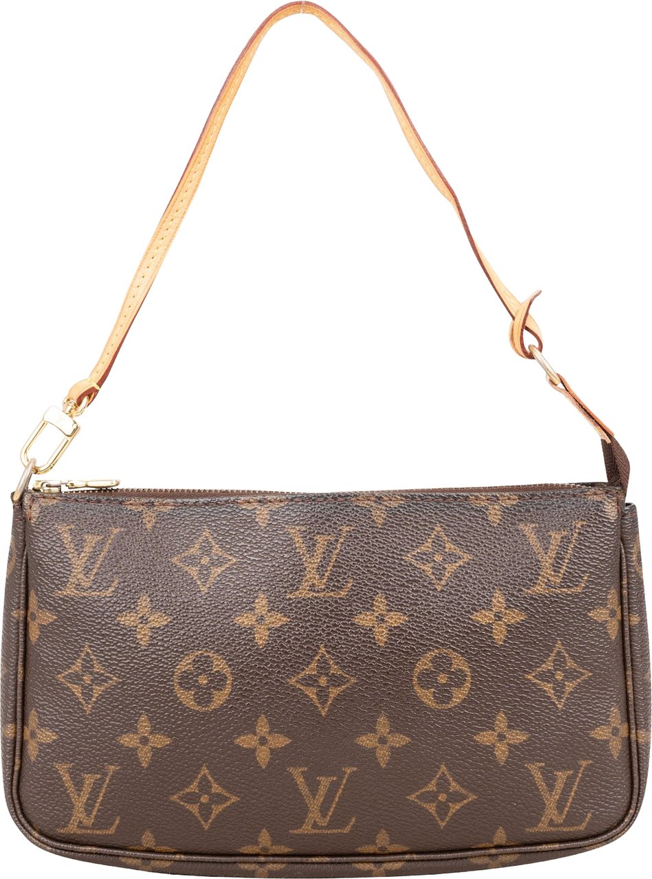 Louis Vuitton Louis Vuitton Monogram Canvas Pochette Accessoires Handbag Bruin