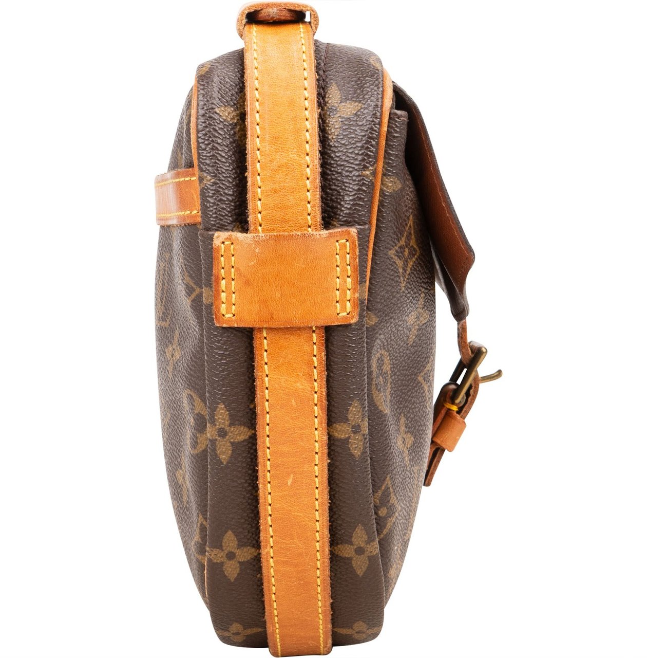 Louis Vuitton Louis Vuitton Monogram Canvas Jeune Fille GM Crossbody Bag Bruin