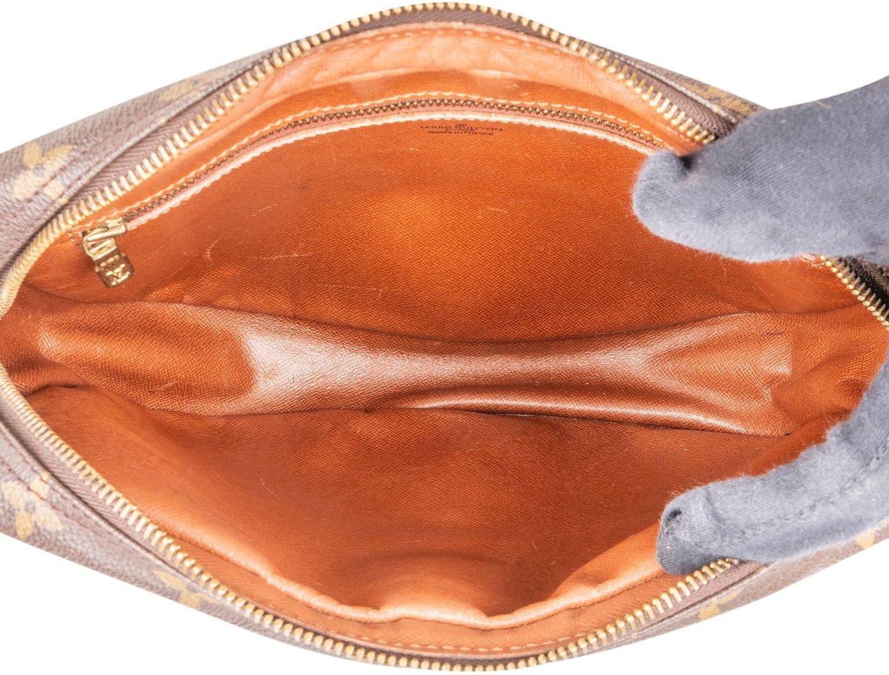 Louis Vuitton Louis Vuitton Monogram Canvas Jeune Fille GM Crossbody Bag Bruin