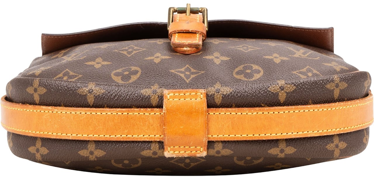 Louis Vuitton Louis Vuitton Monogram Canvas Jeune Fille GM Crossbody Bag Bruin