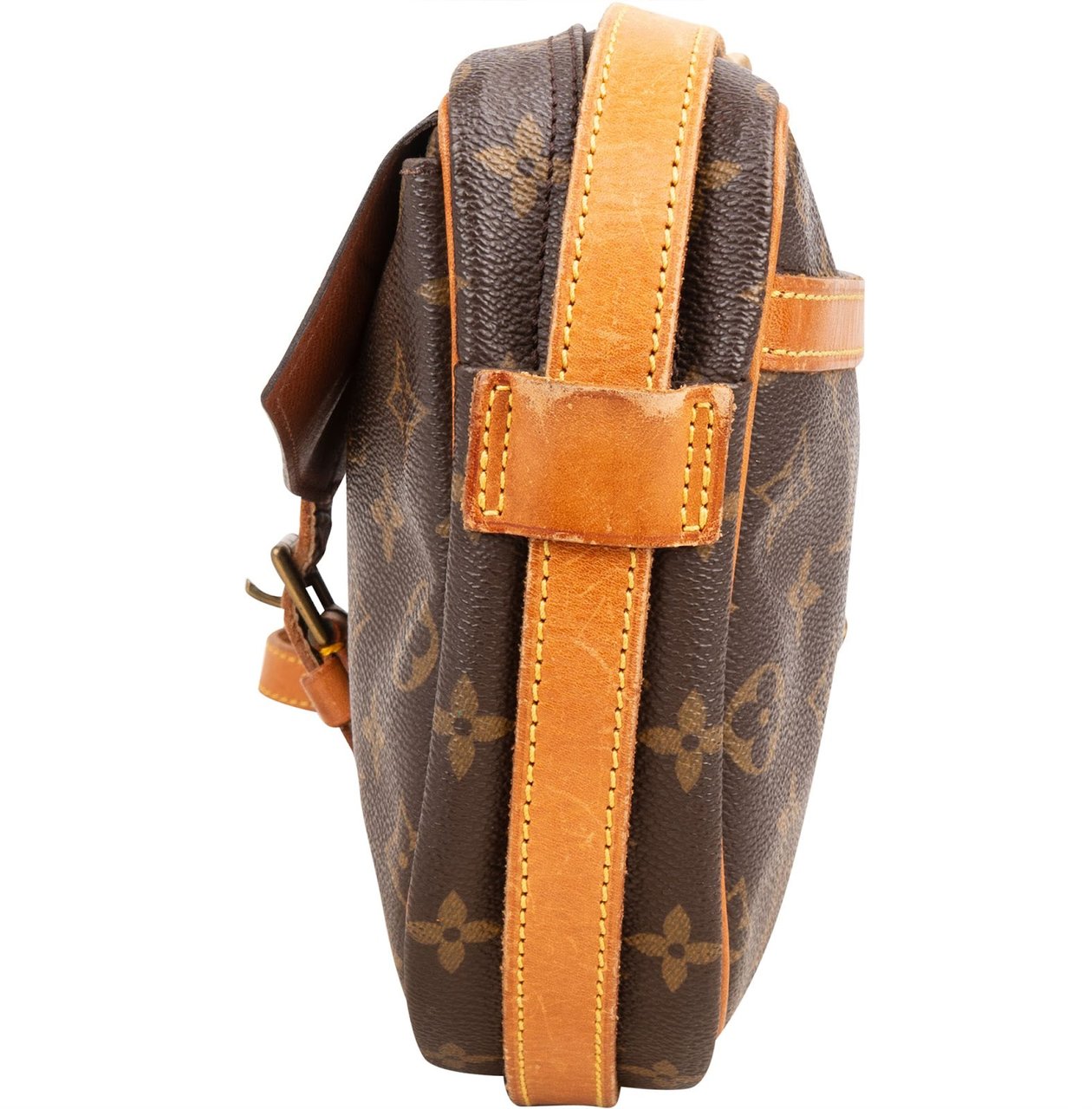 Louis Vuitton Louis Vuitton Monogram Canvas Jeune Fille GM Crossbody Bag Bruin