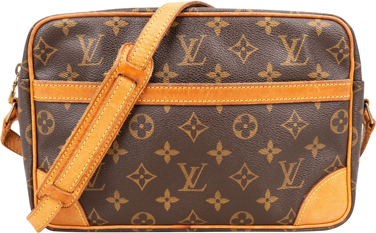 Louis Vuitton Louis Vuitton Monogram Canvas Trocadero 27 Crossbody Bag Bruin