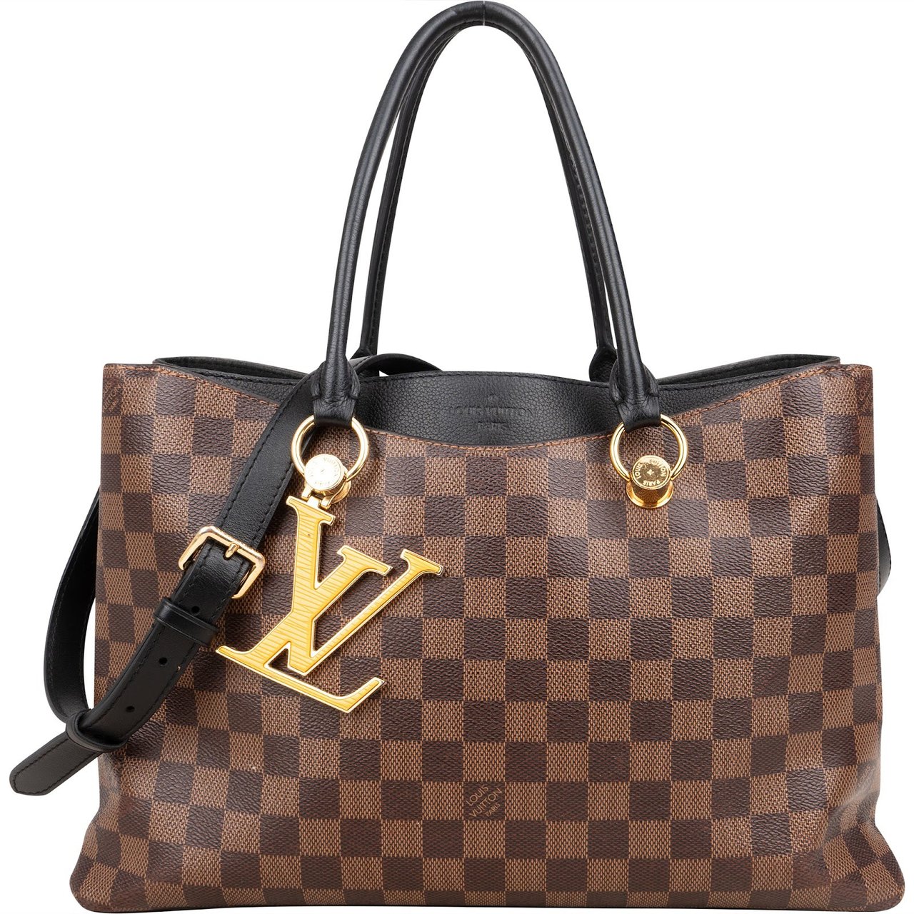 Louis Vuitton Louis Vuitton Monogram Damier Ebene Riverside Handbag Bruin