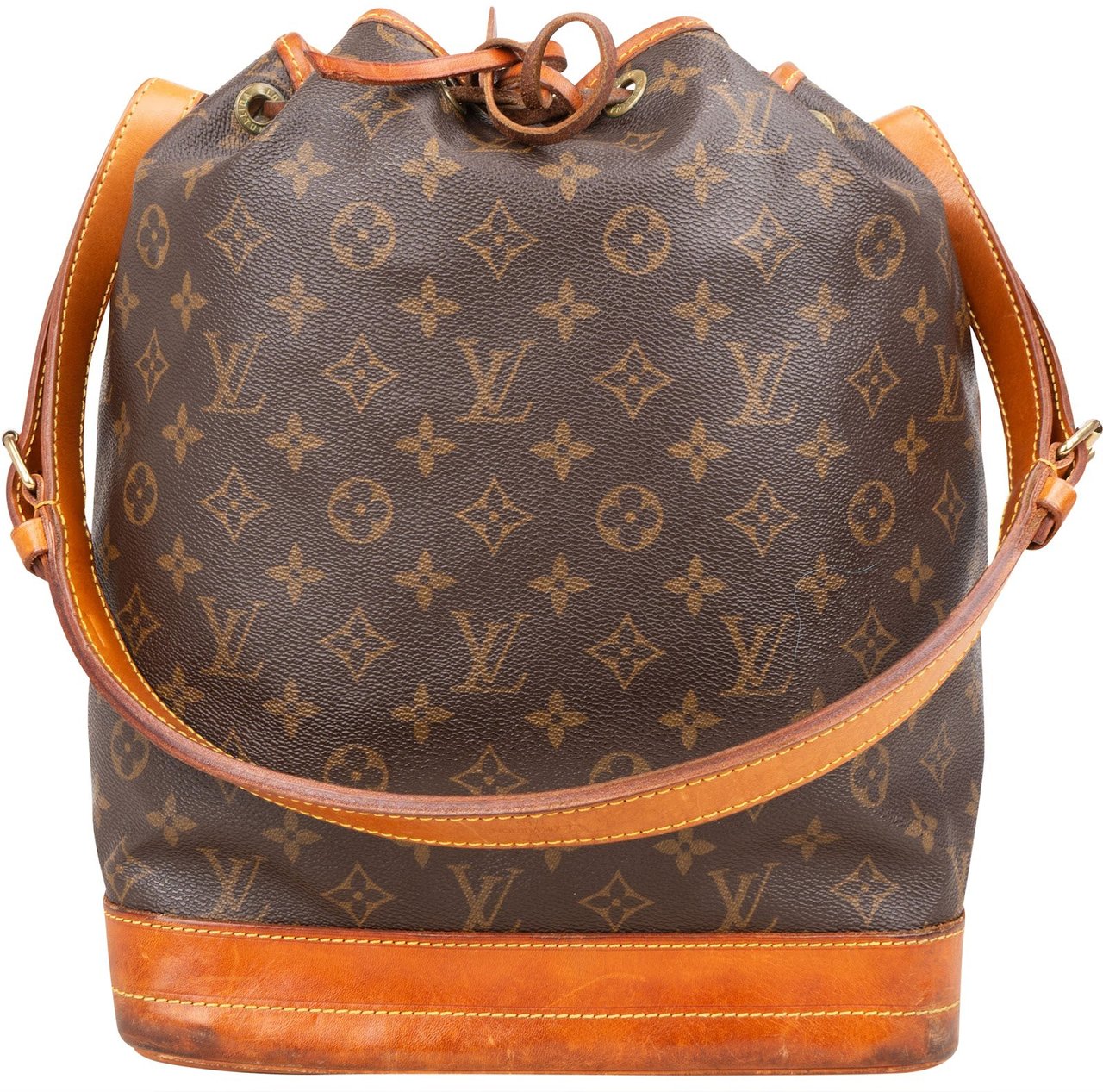 Louis Vuitton Louis Vuitton Monogram Canvas Sac Noé Grande Shoulder Bag Bruin