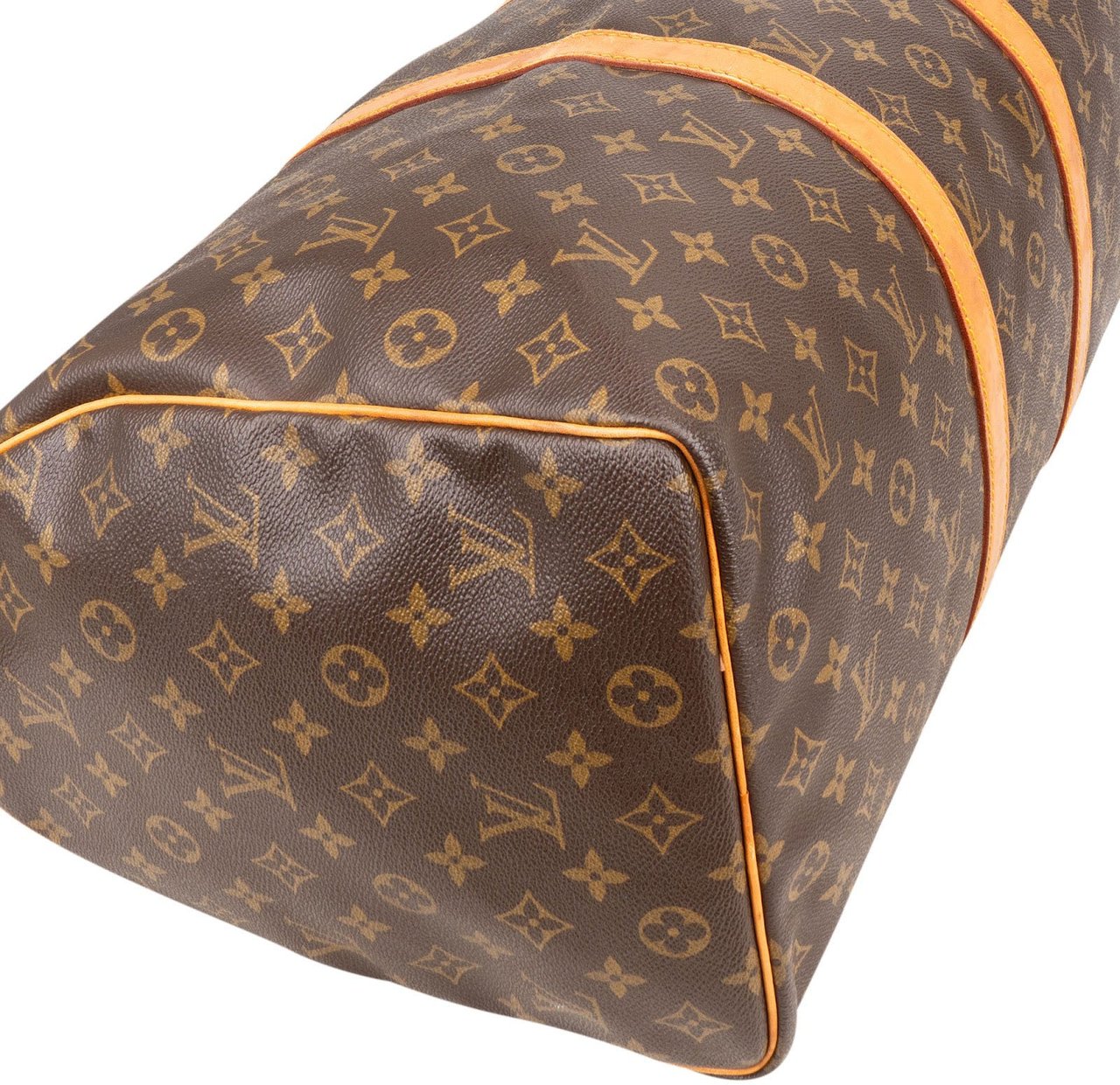 Louis Vuitton Louis Vuitton Monogram Canvas Keepall 50 Travel Bag Bruin