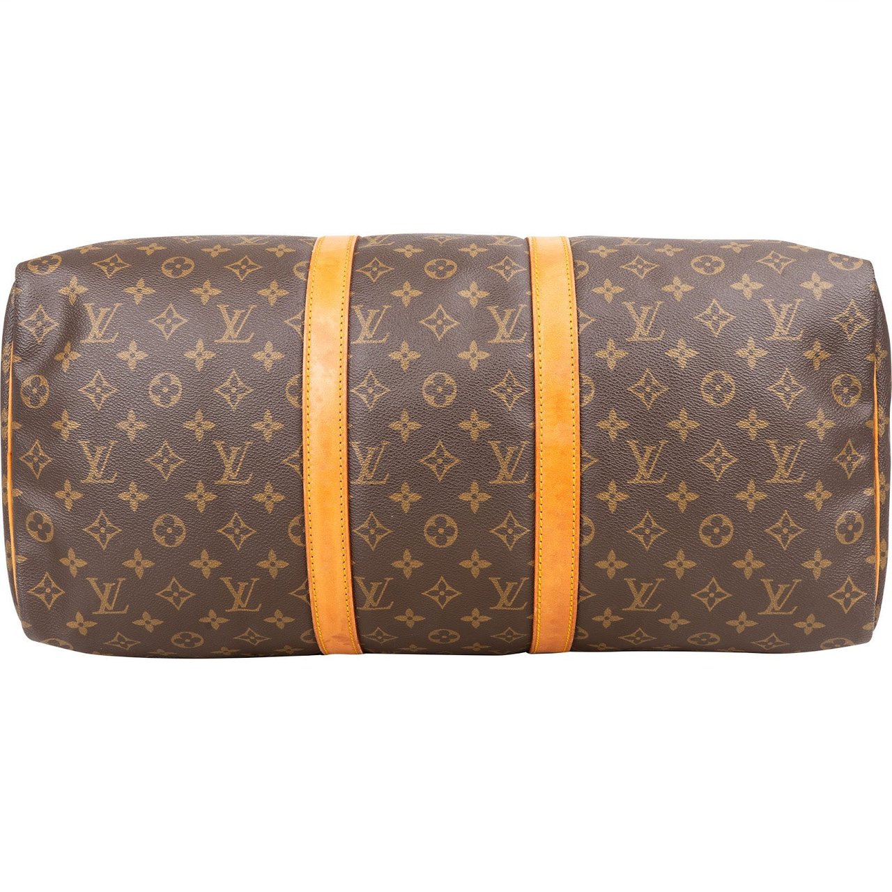 Louis Vuitton Louis Vuitton Monogram Canvas Keepall 50 Travel Bag Bruin
