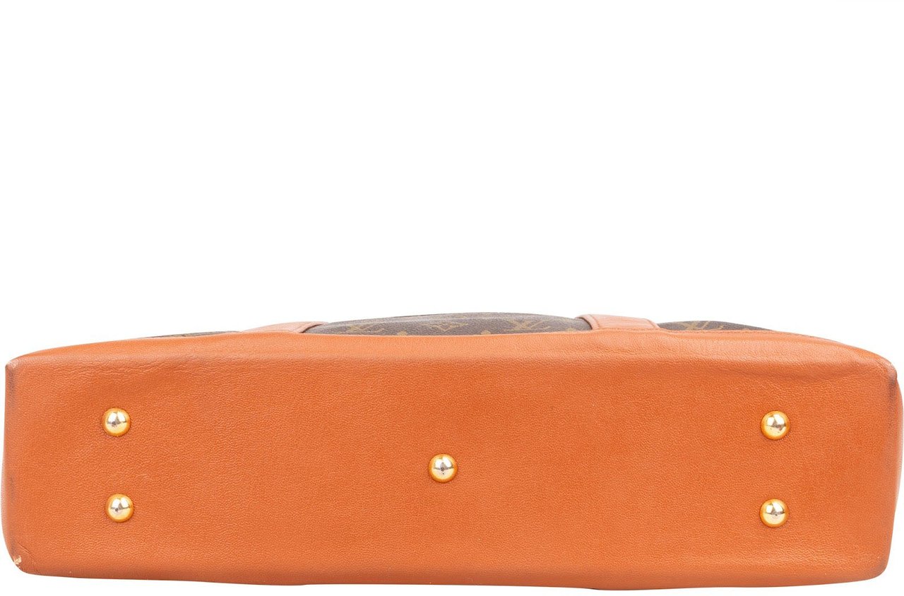 Louis Vuitton Louis Vuitton Monogram Canvas Sac Weekend Shoulder Bag Bruin