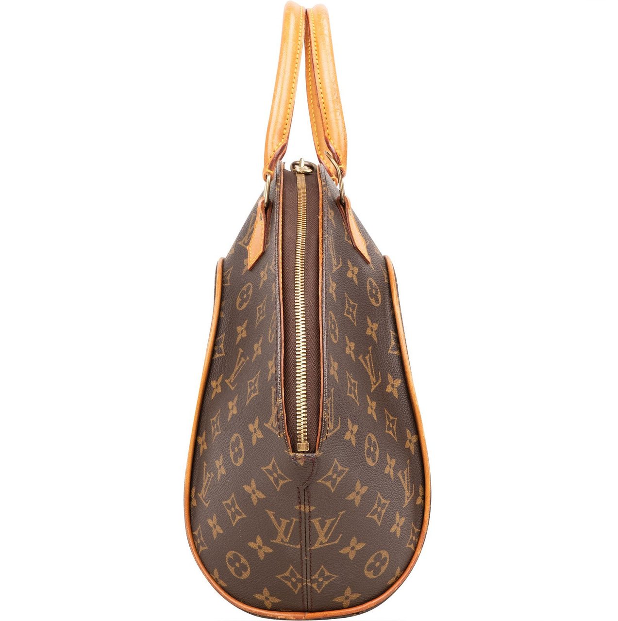 Louis Vuitton Louis Vuitton Monogram Canvas Ellipse MM Handbag Bruin