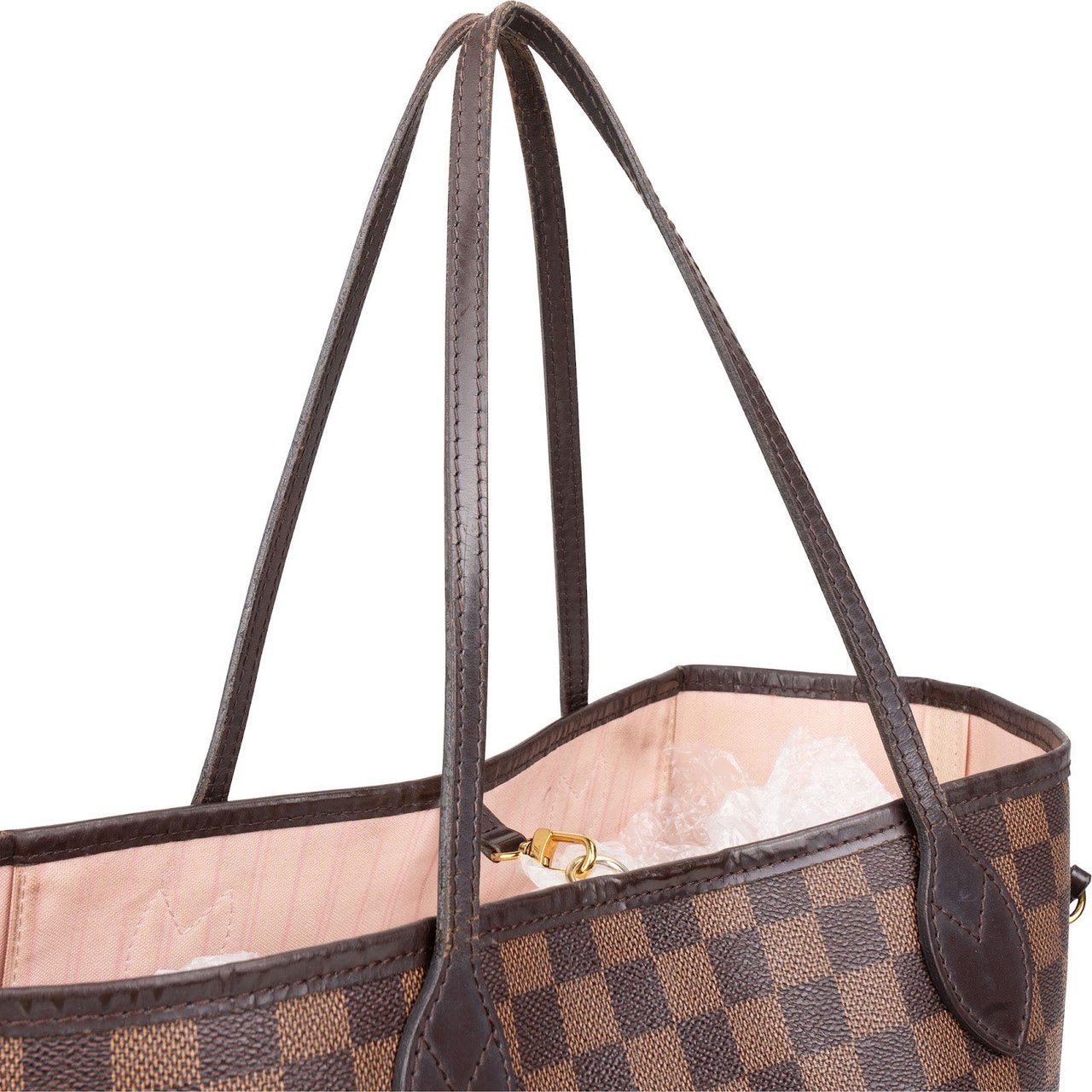Louis Vuitton Louis Vuitton Monogram Damier Ebene Neverfull MM Shoulder Bag Bruin