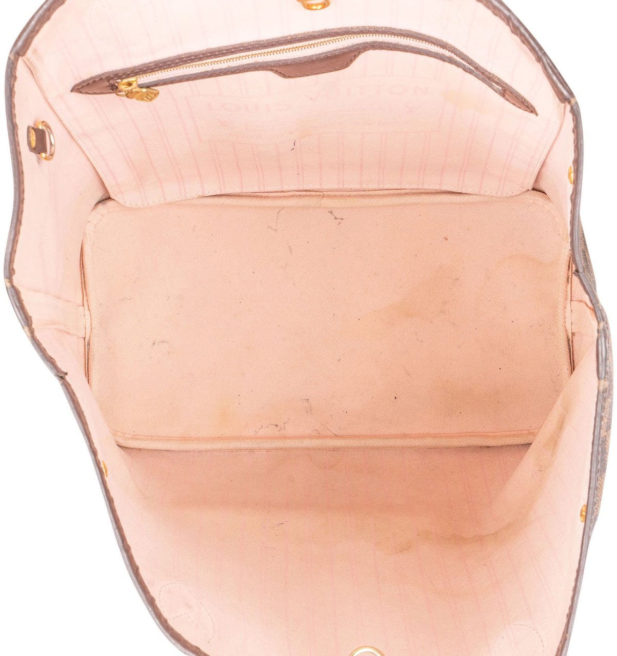 Louis Vuitton Louis Vuitton Monogram Damier Ebene Neverfull MM Shoulder Bag Bruin