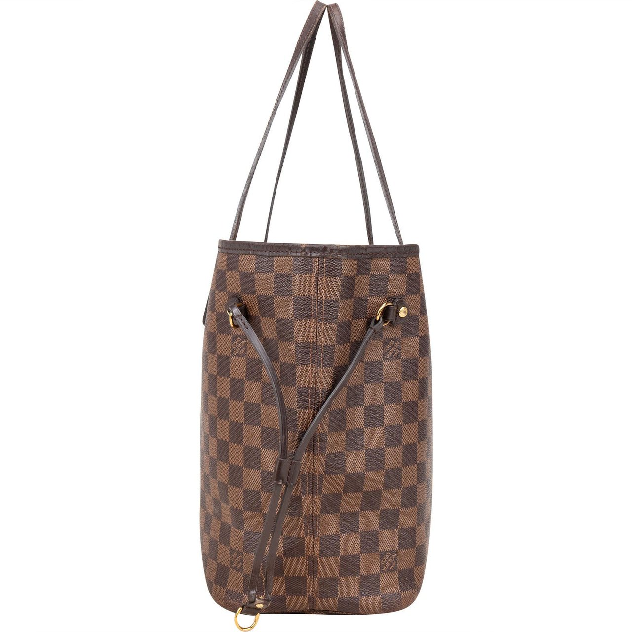 Louis Vuitton Louis Vuitton Monogram Damier Ebene Neverfull MM Shoulder Bag Bruin