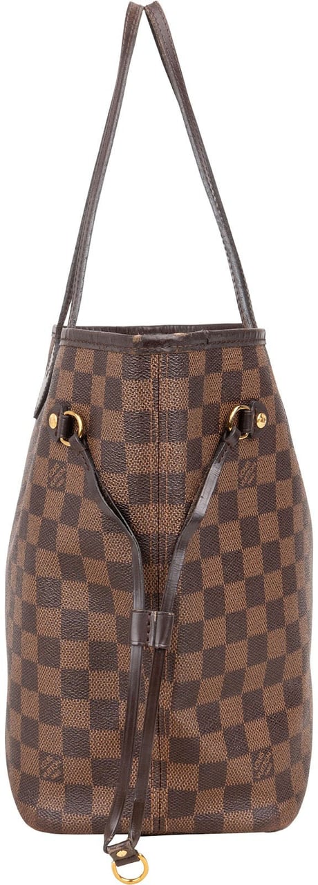 Louis Vuitton Louis Vuitton Monogram Damier Ebene Neverfull MM Shoulder Bag Bruin