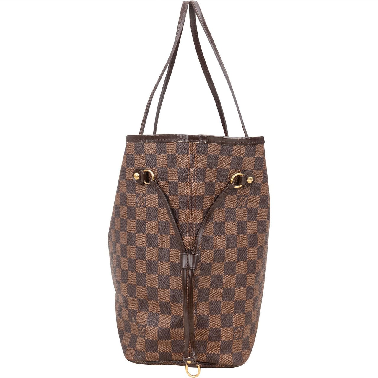 Louis Vuitton Louis Vuitton Monogram Damier Ebene Neverfull MM Shoulder Bag Bruin