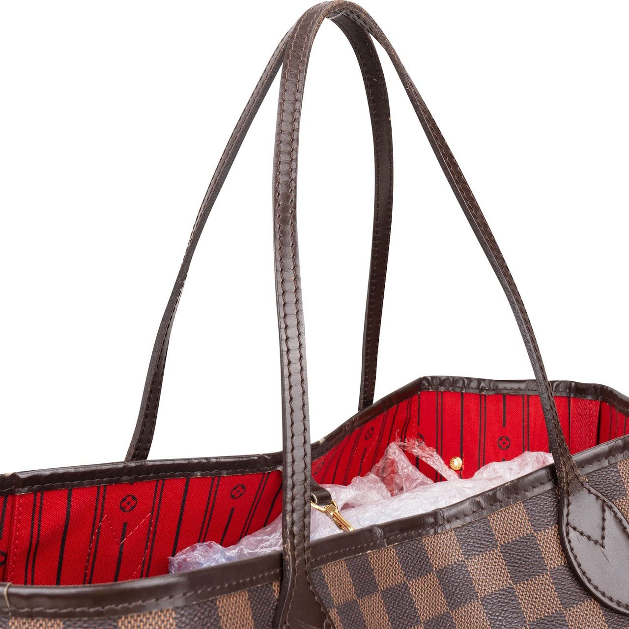 Louis Vuitton Louis Vuitton Monogram Damier Ebene Neverfull MM Shoulder Bag Bruin