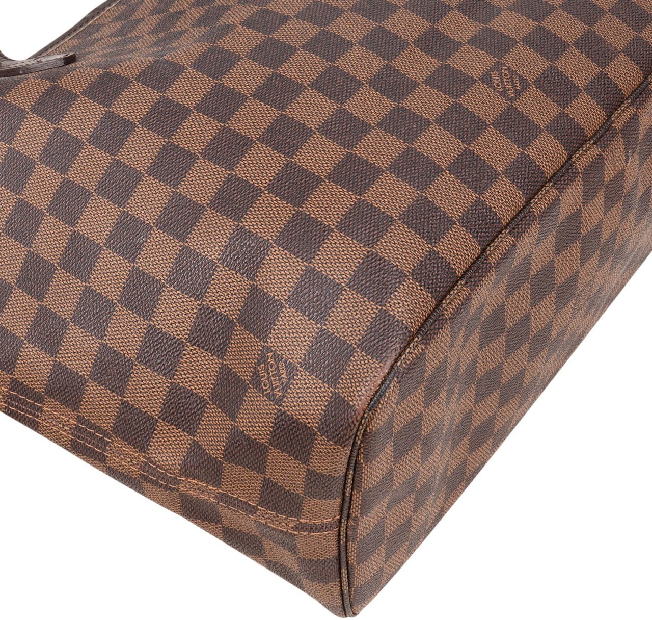 Louis Vuitton Louis Vuitton Monogram Damier Ebene Neverfull MM Shoulder Bag Bruin