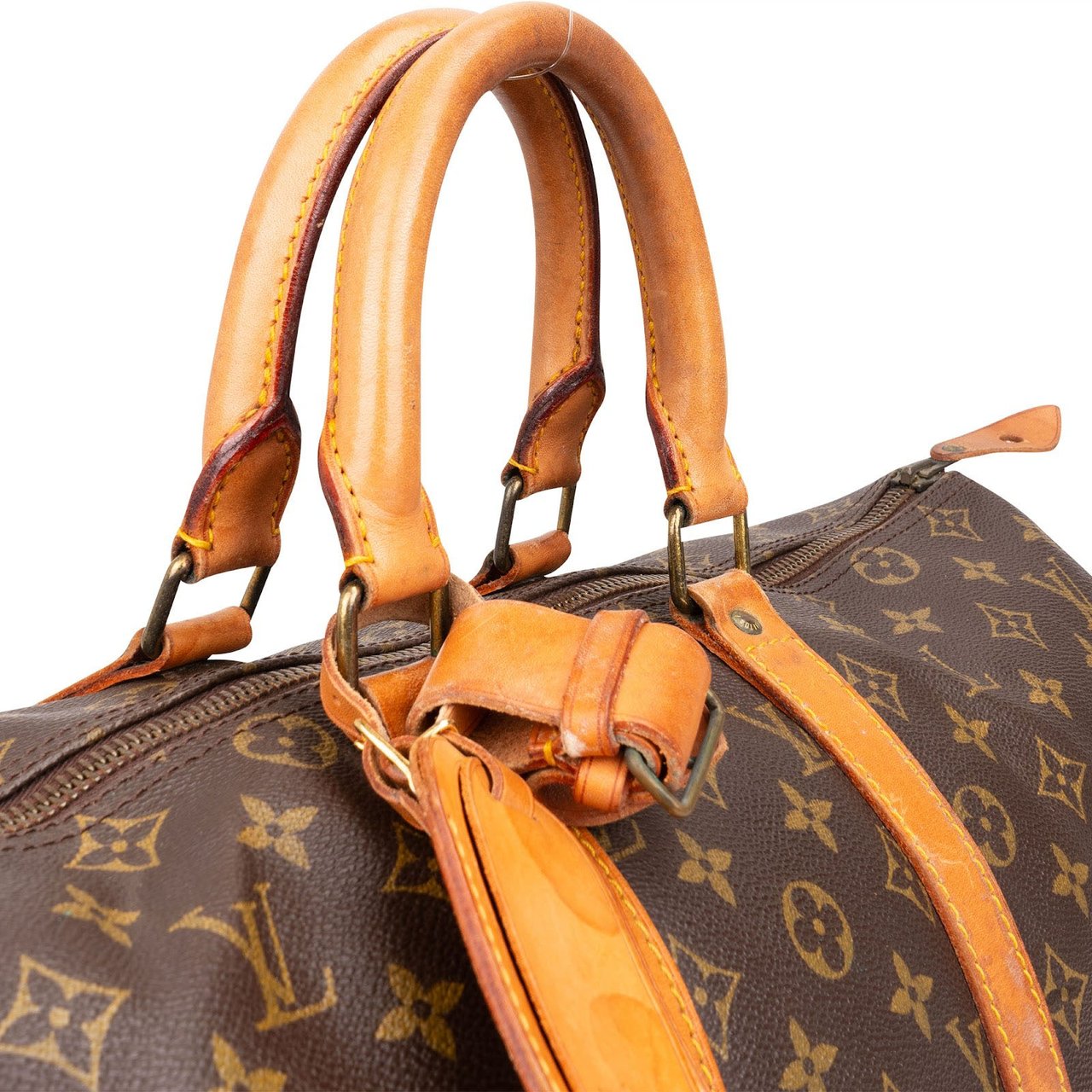 Louis Vuitton Louis Vuitton Monogram Canvas Keepall 45 Travel Bag Bruin