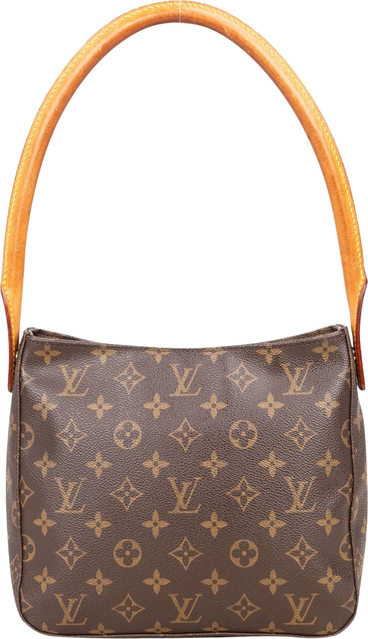 Louis Vuitton Louis Vuitton Monogram Canvas Looping MM Handbag Bruin