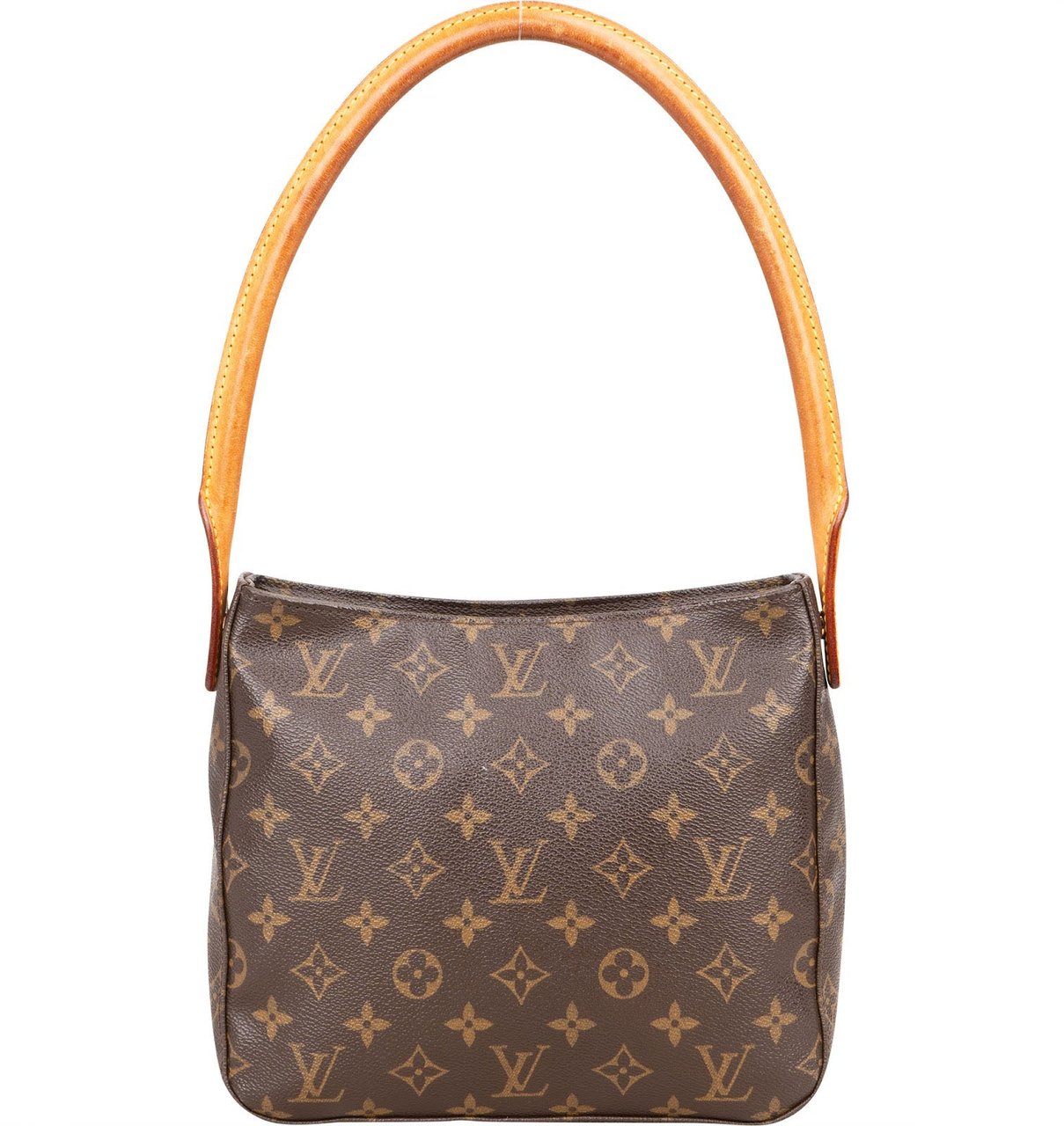 Louis Vuitton Louis Vuitton Monogram Canvas Looping MM Handbag Bruin