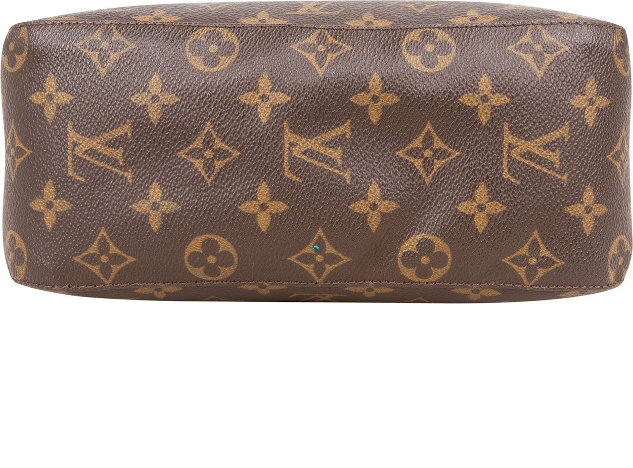Louis Vuitton Louis Vuitton Monogram Canvas Looping MM Handbag Bruin