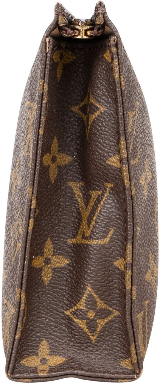 Louis Vuitton Louis Vuitton Monogram Canvas Poche Toilette Clutch Bruin