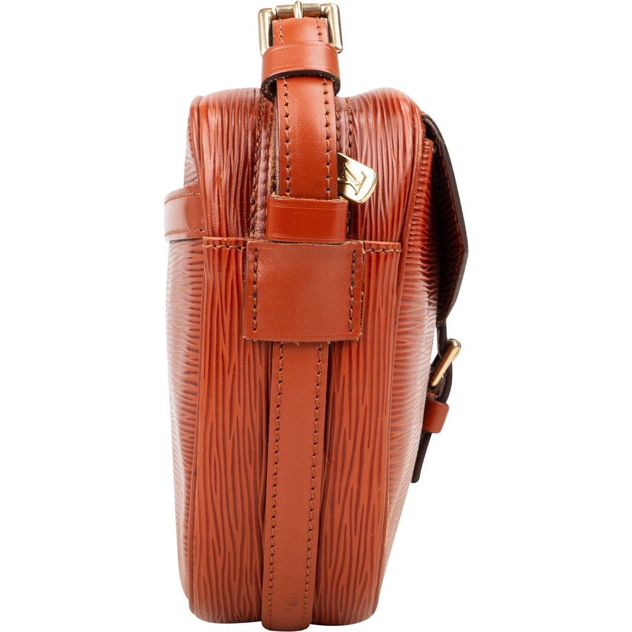 Louis Vuitton Louis Vuitton Epi Leather Jeune Fille MM Crossbody Bag Bruin