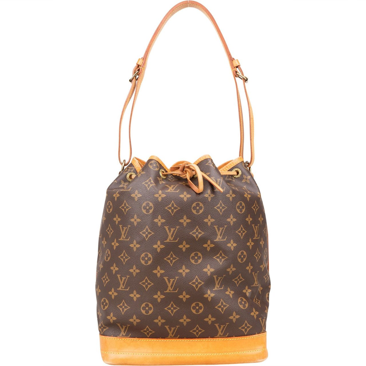 Louis Vuitton Louis Vuitton Monogram Canvas Sac Noé Grande Shoulder Bag Bruin