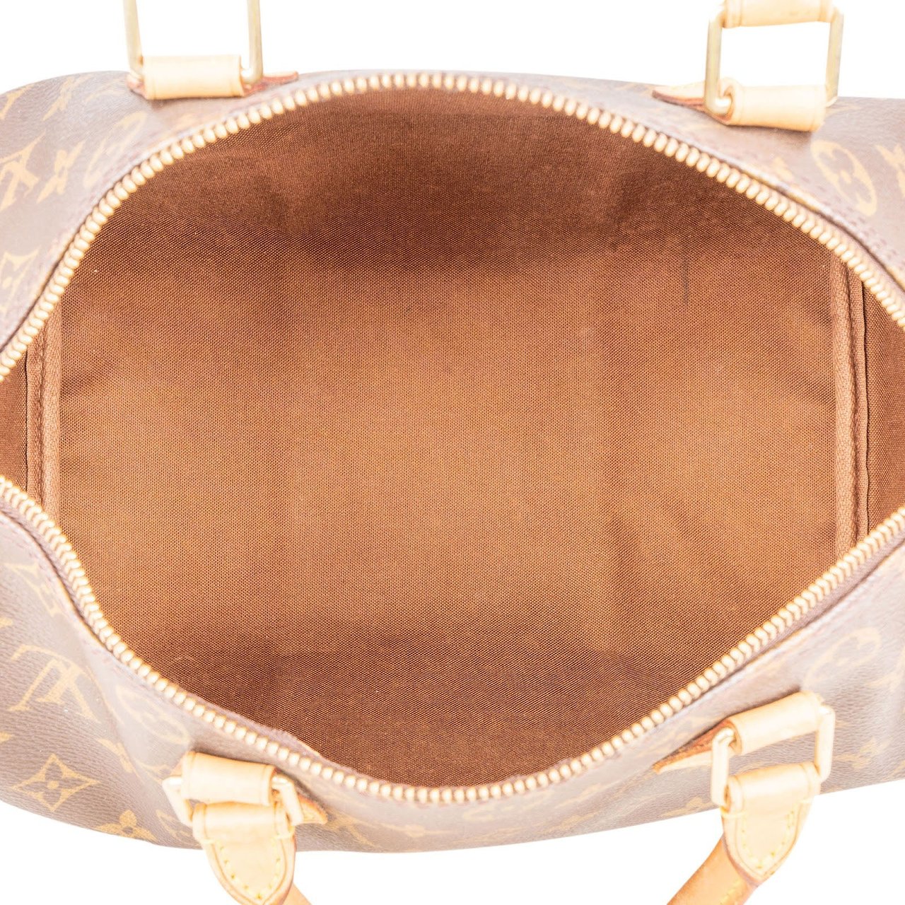 Louis Vuitton Louis Vuitton Monogram Canvas Speedy 30 Handbag Bruin