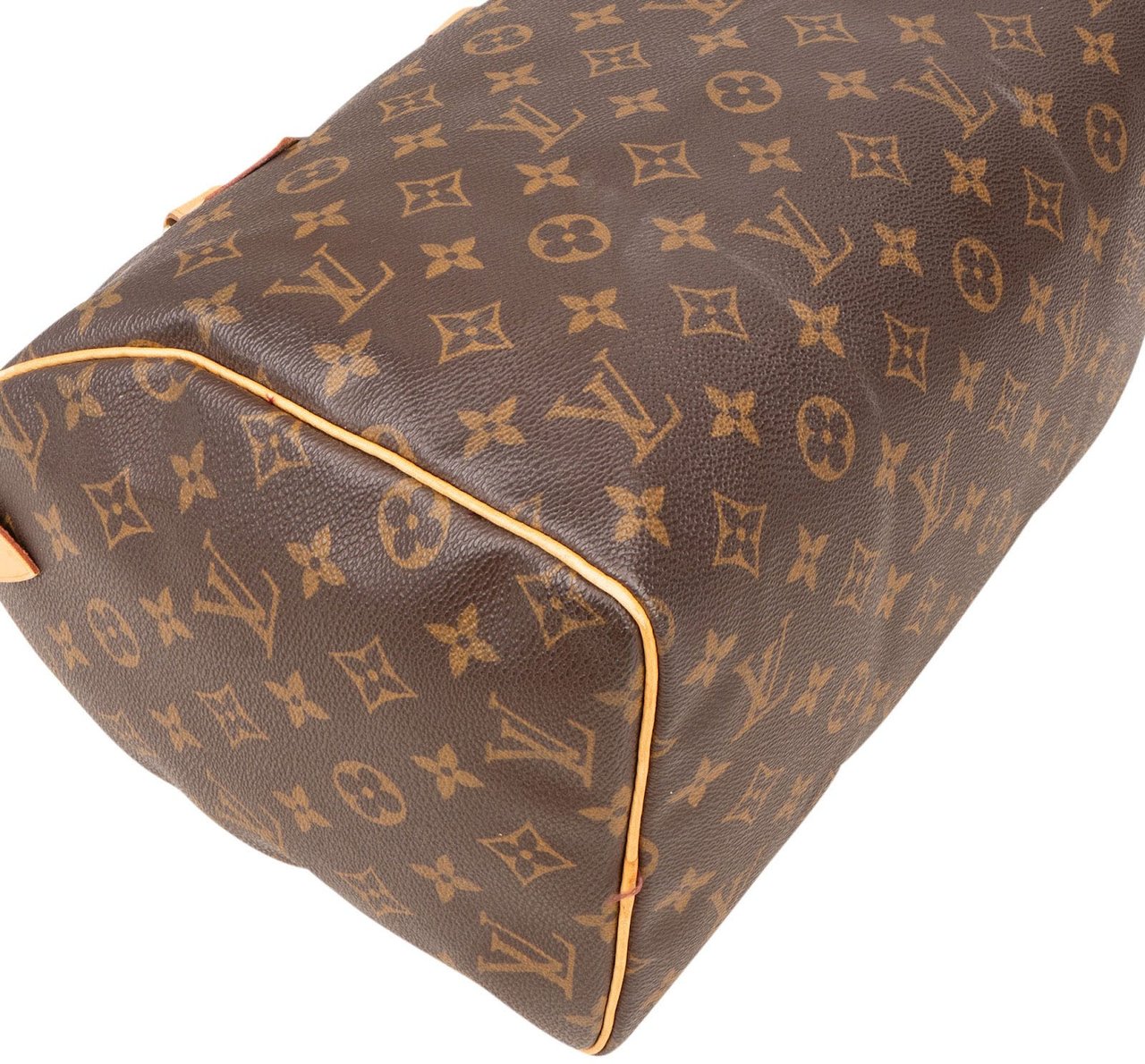 Louis Vuitton Louis Vuitton Monogram Canvas Speedy 30 Handbag Bruin