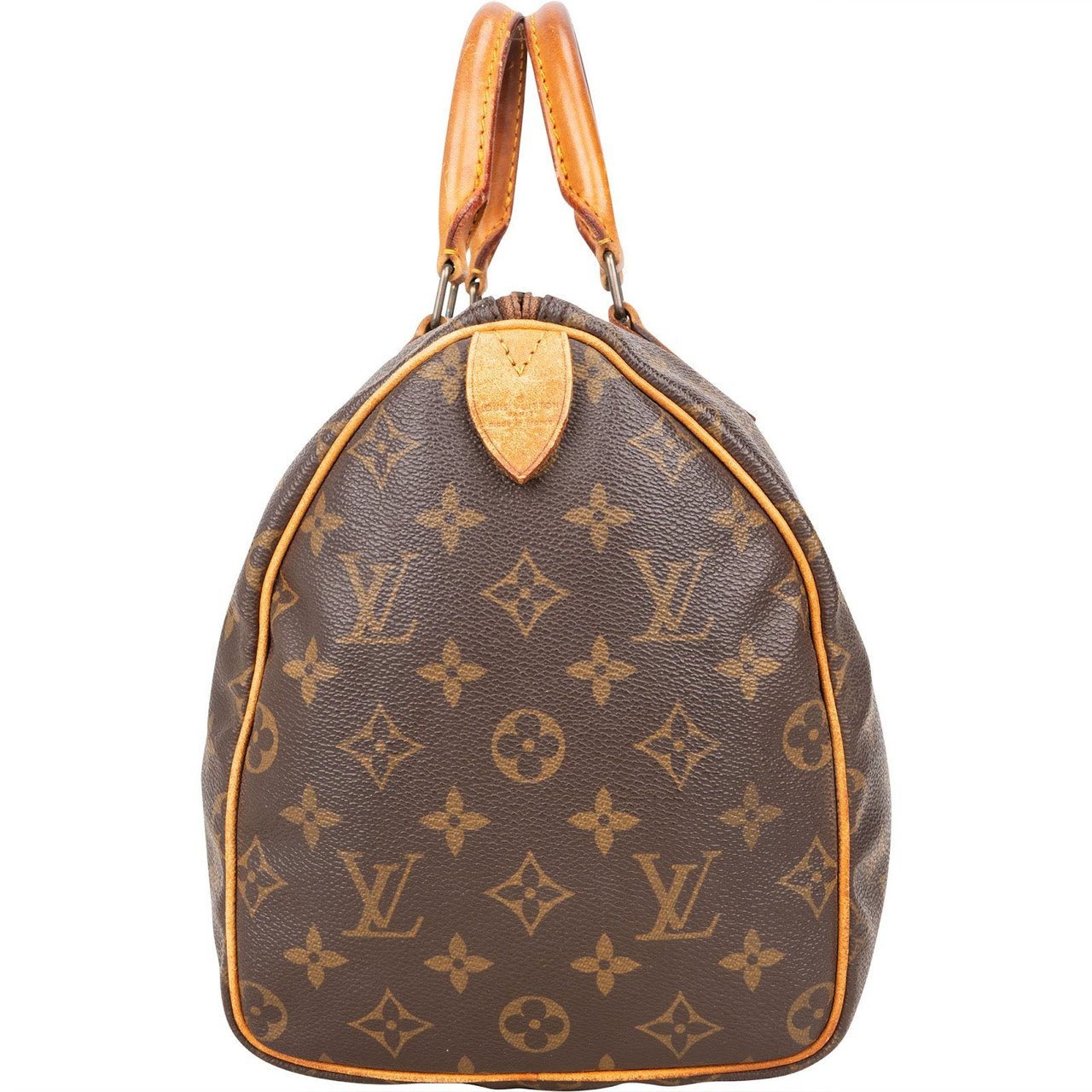 Louis Vuitton Louis Vuitton Monogram Canvas Speedy 30 Handbag Bruin