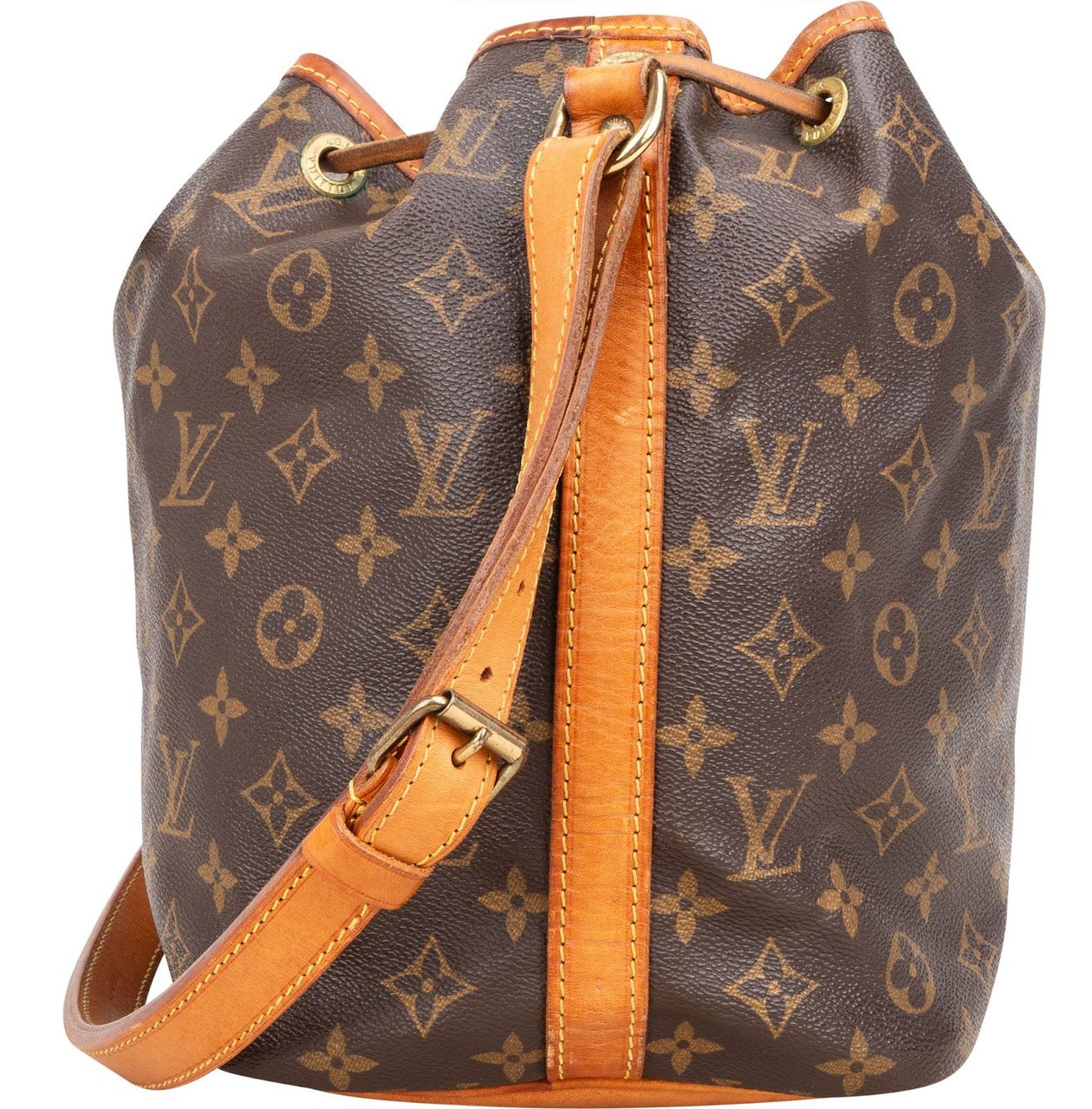 Louis Vuitton Louis Vuitton Monogram Canvas Noé Petit Shoulder Bag Bruin