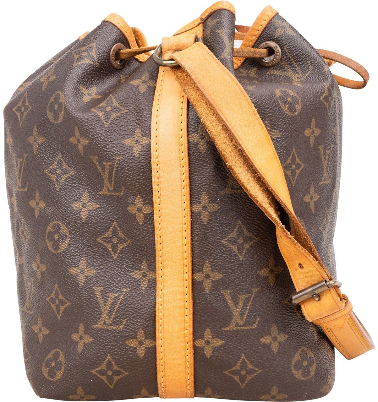 Louis Vuitton Louis Vuitton Monogram Canvas Sac Noé Petit Shoulder Bag Bruin