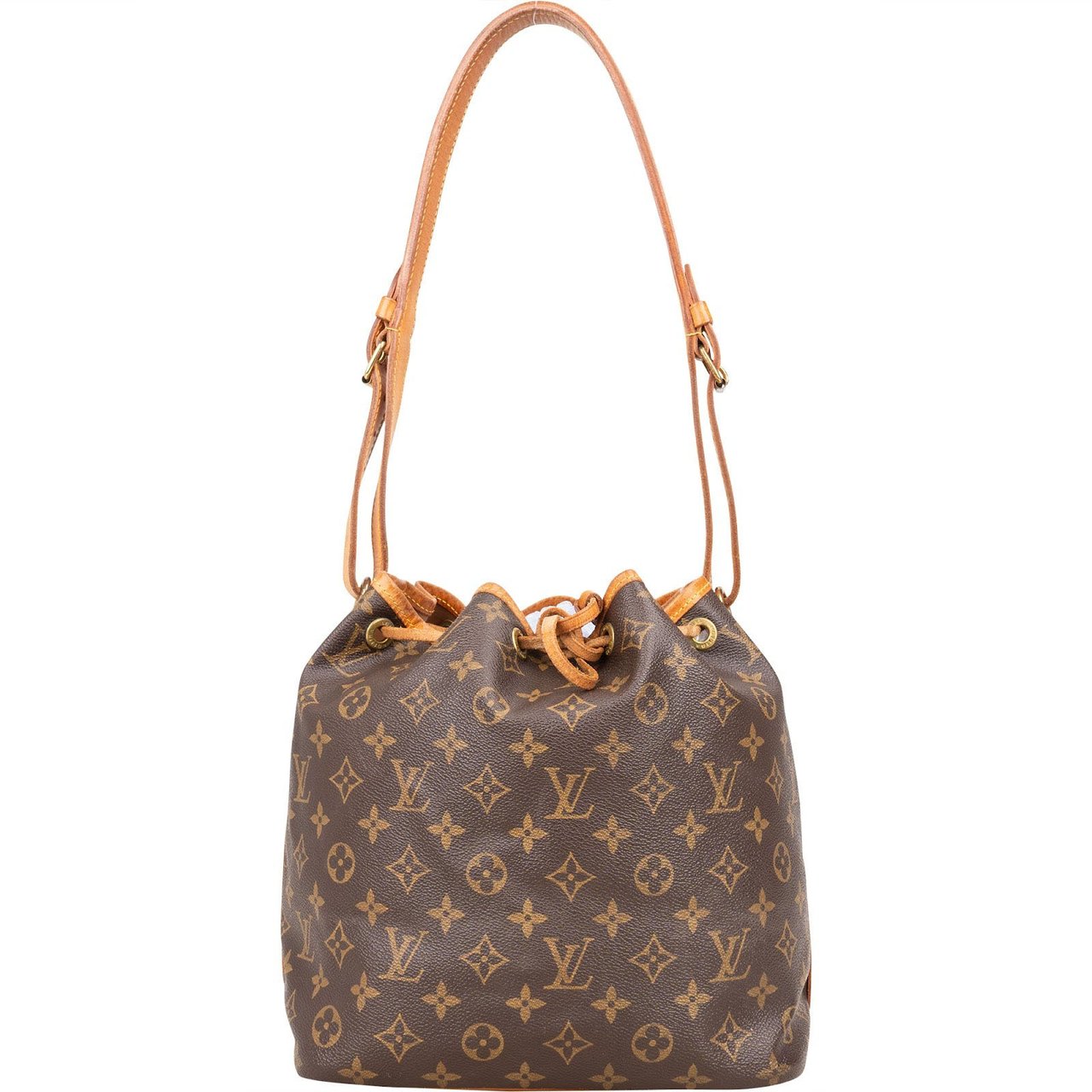 Louis Vuitton Louis Vuitton Monogram Canvas Sac Noé Petit Shoulder Bag Bruin