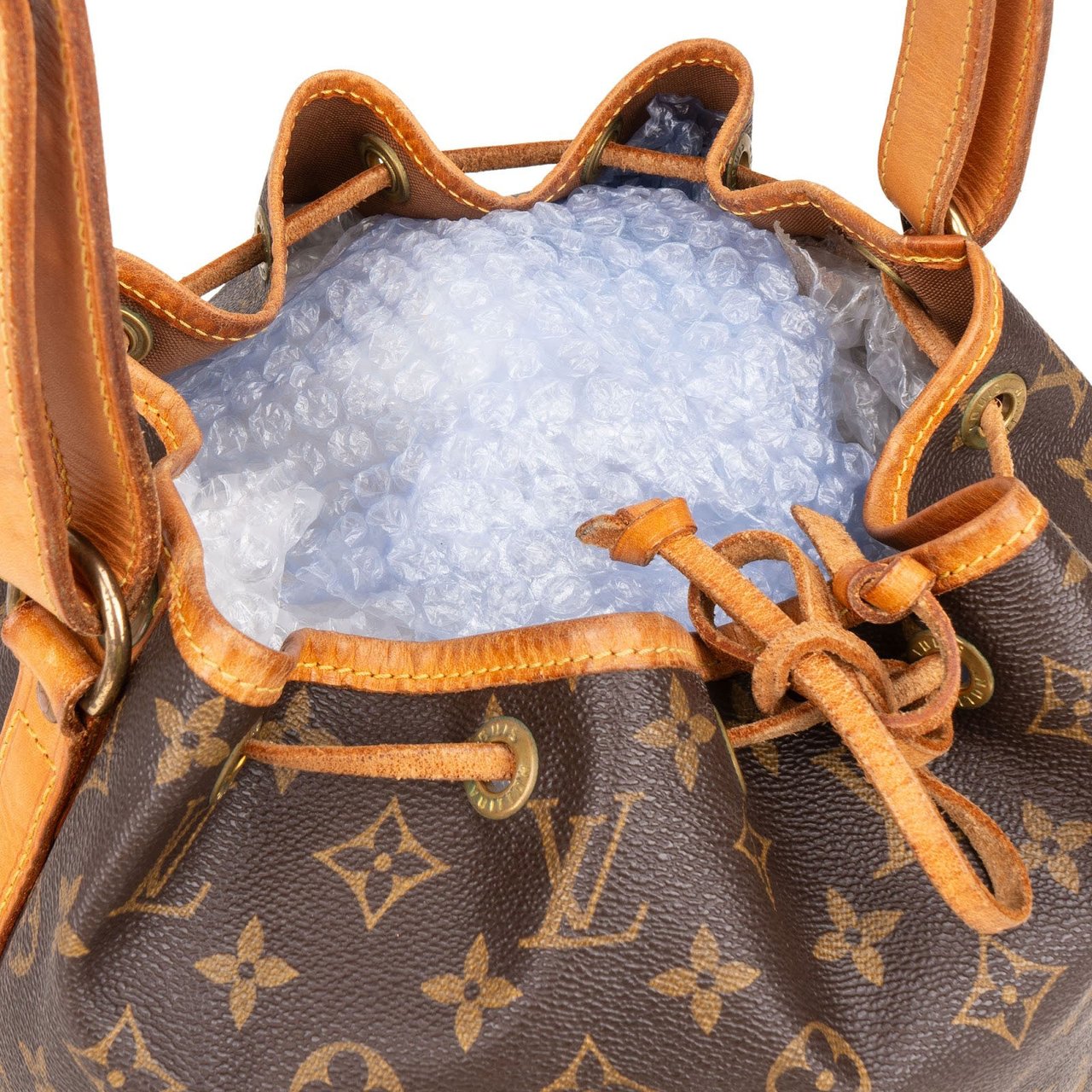 Louis Vuitton Louis Vuitton Monogram Canvas Sac Noé Petit Shoulder Bag Bruin