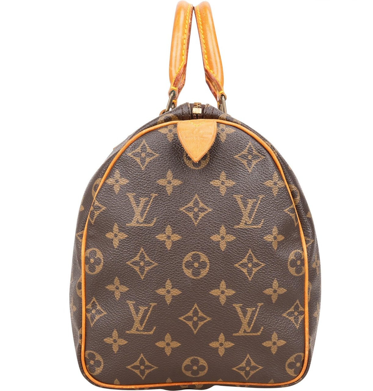 Louis Vuitton Louis Vuitton Monogram Canvas Speedy 30 Handbag Bruin
