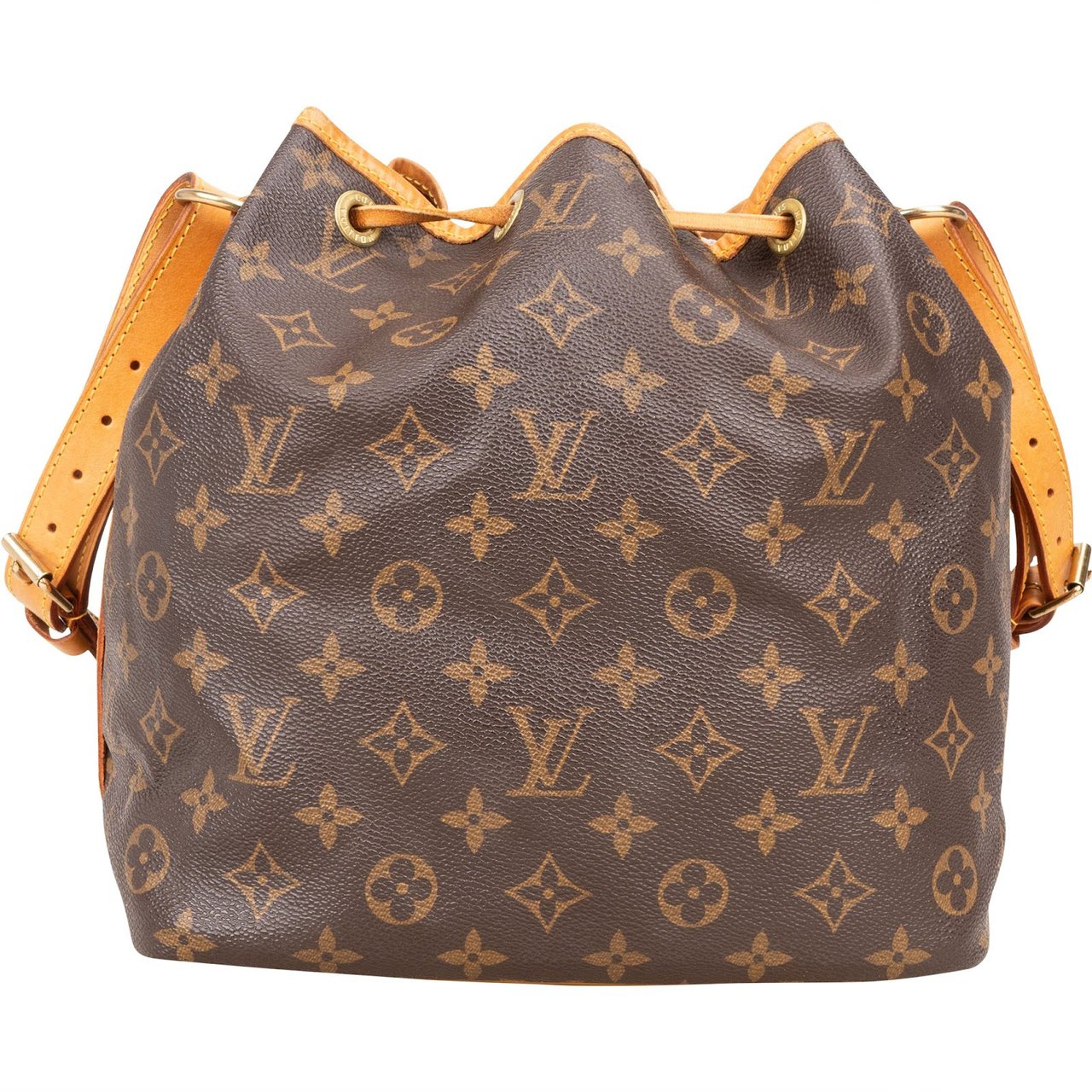Louis Vuitton Louis Vuitton Monogram Canvas Sac Noé Petit Shoulder Bag Bruin