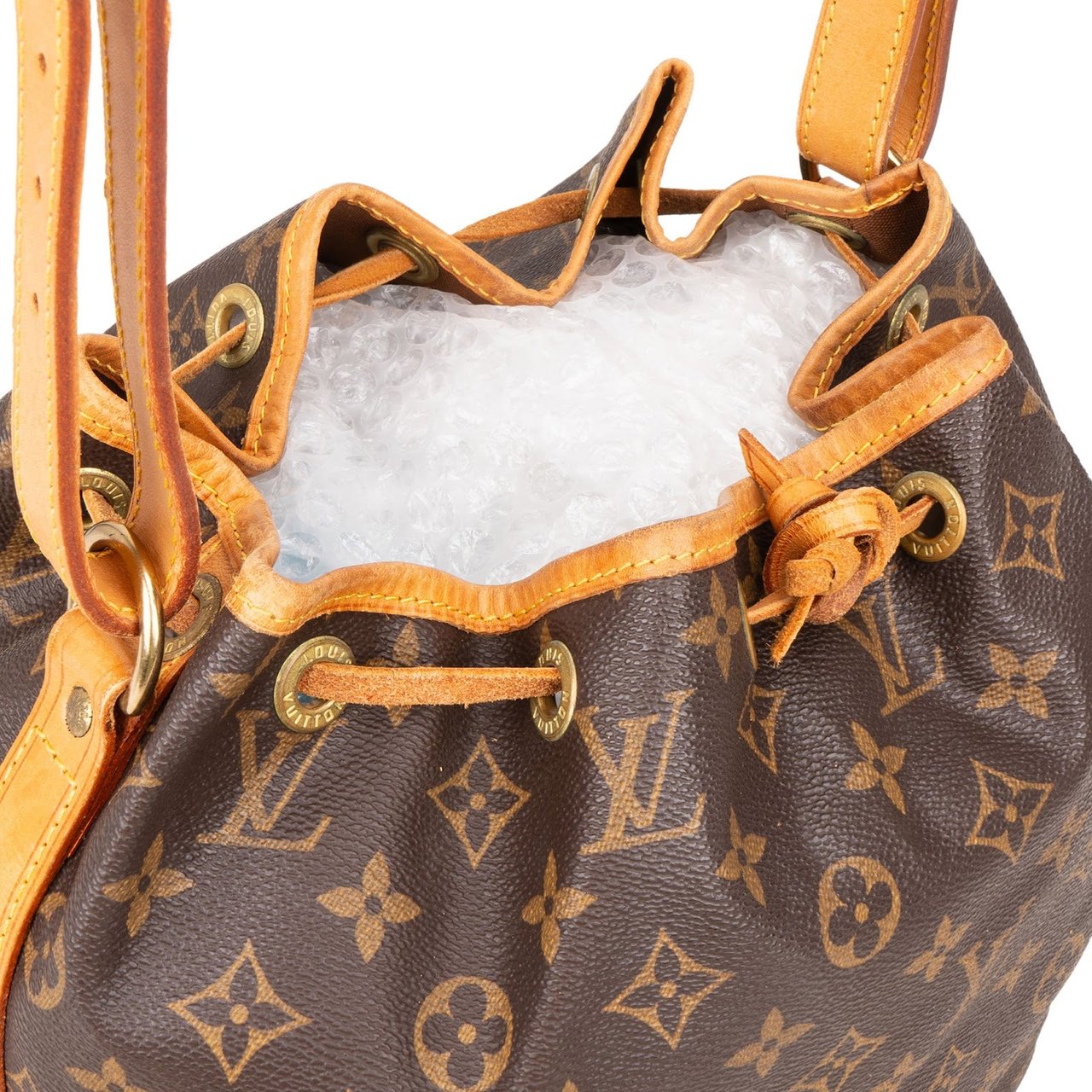 Louis Vuitton Louis Vuitton Monogram Canvas Sac Noé Petit Shoulder Bag Bruin