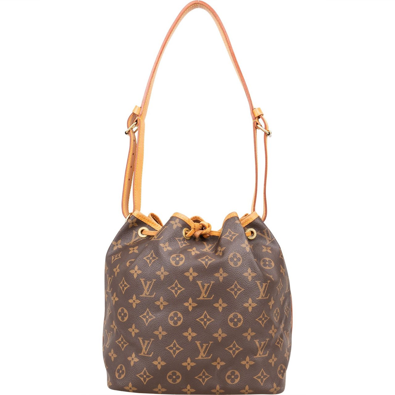 Louis Vuitton Louis Vuitton Monogram Canvas Sac Noé Petit Shoulder Bag Bruin